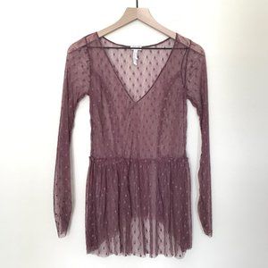 Intimately Free People Sheer Tunic Dress